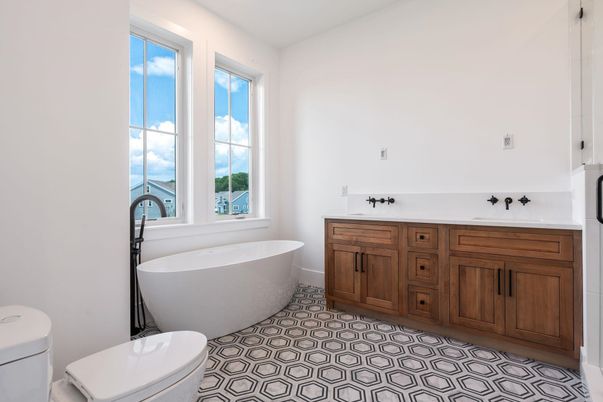 Bathroom, Dual Sink Vanities, Free Standing Baths, Interior