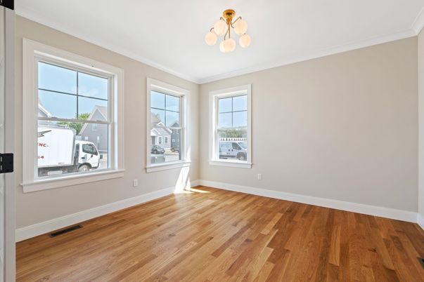 Empty room, Interior, Wood Texture Flooring