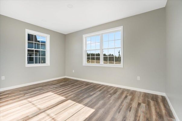 Empty room, Interior, Wood Texture Flooring