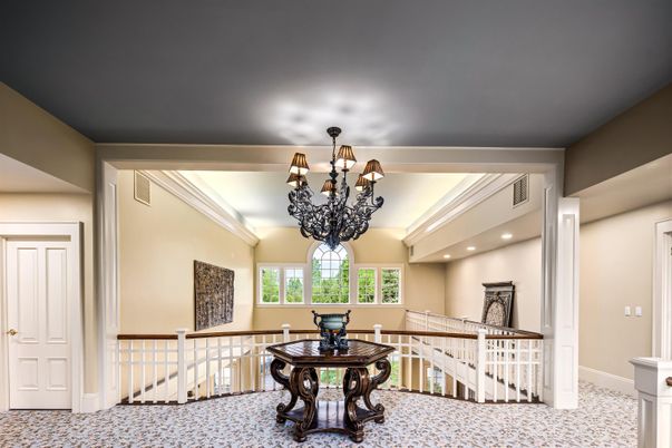 Chandelier, Interior, Recessed Lighting