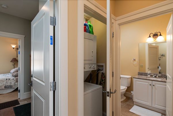 Bathroom, Bedroom, Interior, Utility Closets, Washer