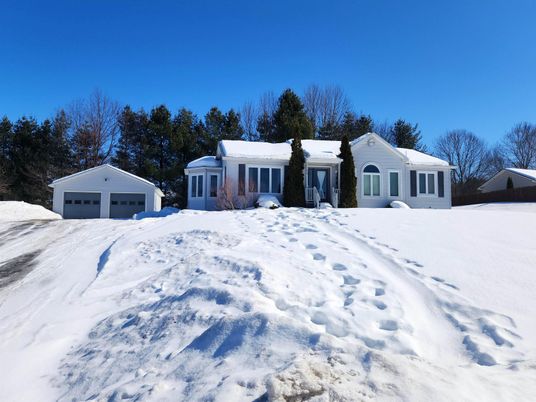 Backyard, Detached Garage, Exterior, Facade, Ranch