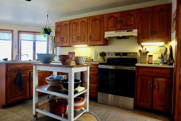 Interior, Kitchen, Pendant Lights, Stainless Steel Appliances