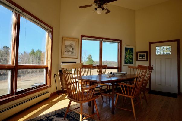 Dining room, Interior, Wood Texture Flooring