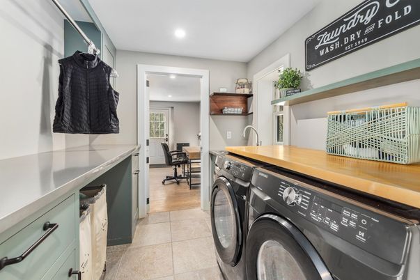 Interior, Recessed Lighting, Washer