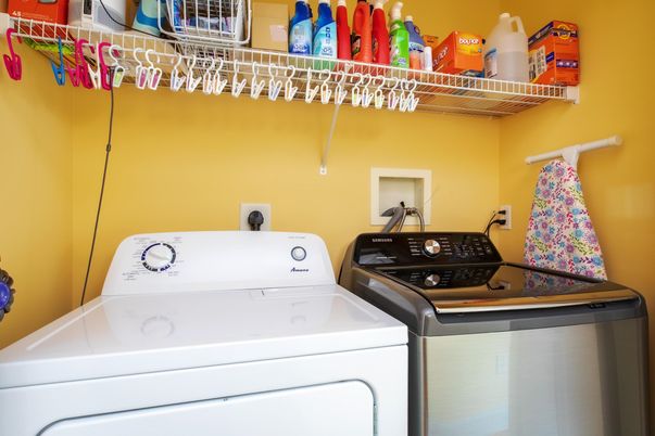 Interior, Utility Closets, Washer