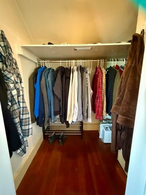 Interior, Walk-in Closets, Wood Texture Flooring