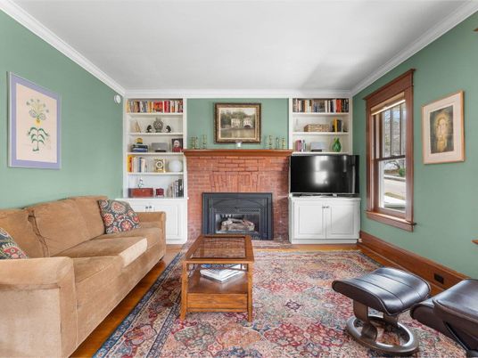 Fireplace, Interior, Living room, Wood Texture Flooring