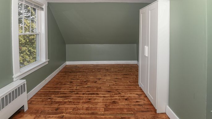 Empty room, Interior, Wood Texture Flooring