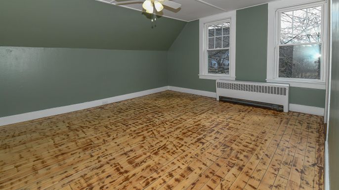Empty room, Interior, Wood Texture Flooring