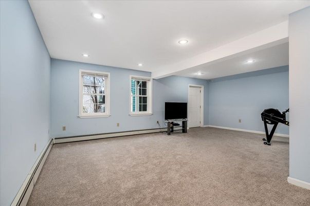 Home Office, Interior, Recessed Lighting