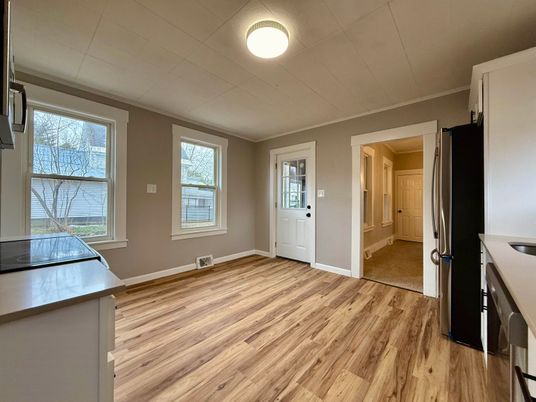 Empty room, Interior, Wood Texture Flooring