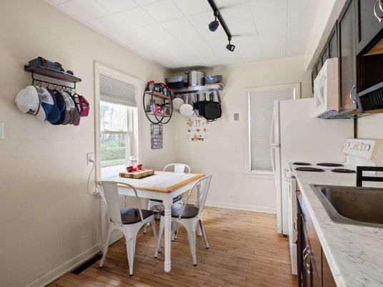 Dining room, Interior, Kitchen, Wood Texture Flooring