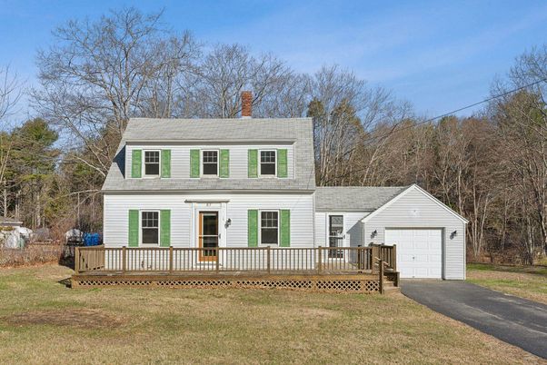 Attached, Detached Garage, Exterior, Facade, Georgian