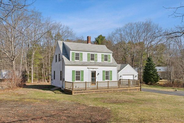 Attached, Backyard, Exterior, Facade, Farmhouse