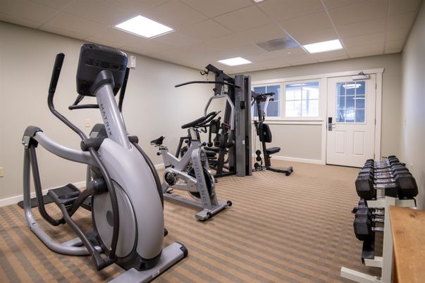 Fitness Equipment, Interior, Recessed Lighting