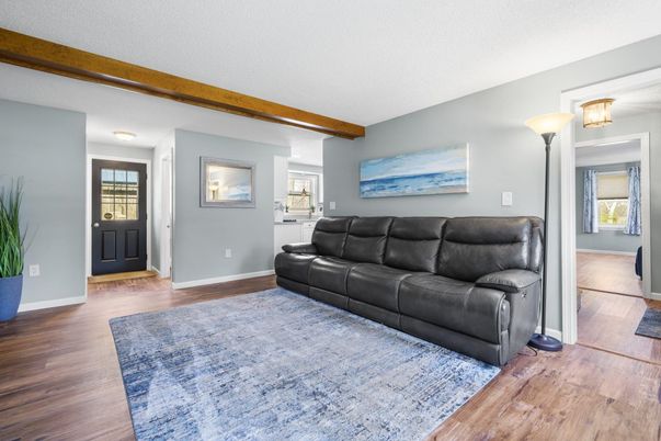 Interior, Wooden Beams, Wood Texture Flooring