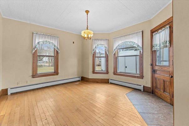 Chandelier, Empty room, Interior, Wood Texture Flooring