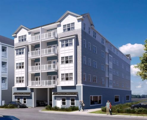 Exterior, Facade, Condo Building