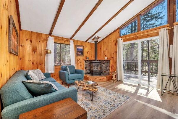 Fireplace, Interior, Living room, Wooden Beams, Wood Texture Flooring, Wooden Walls