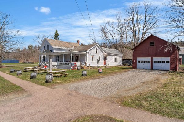 Attached, Backyard, Detached Garage, Exterior, Facade, Cape Cod