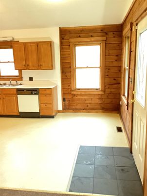 Interior, Kitchen, Wooden Walls