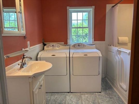 Bathroom, Interior, Washer