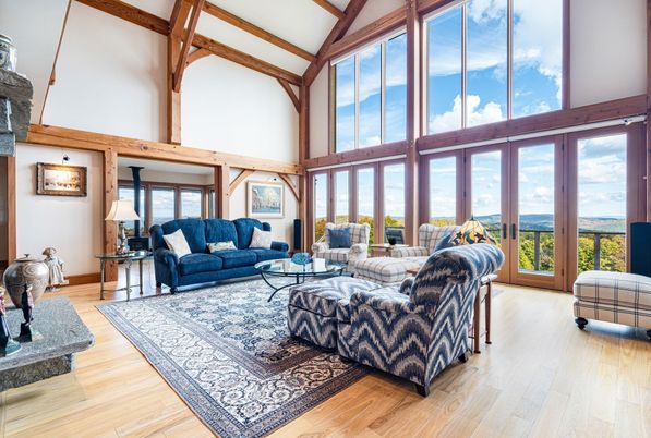 Interior, Living room, Wooden Beams, Wood Texture Flooring