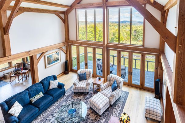 Interior, Living room, Wooden Beams, Wood Texture Flooring