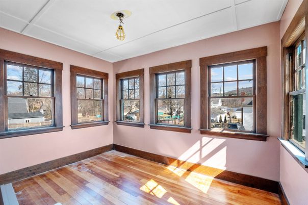 Empty room, Interior, Wood Texture Flooring