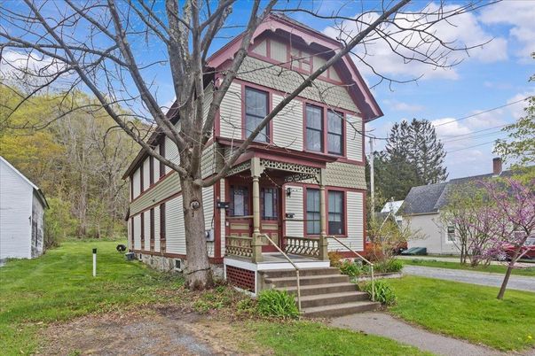 Backyard, Exterior, Facade, Queen Anne Victorian