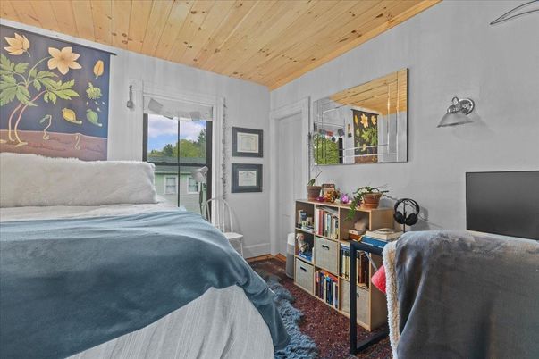 Bedroom, Interior, Wooden Ceilings