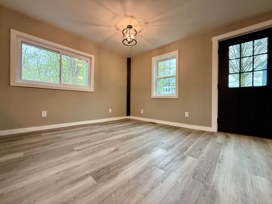 Empty room, Interior, Wood Texture Flooring