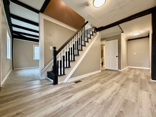 Empty room, Interior, Wood Texture Flooring