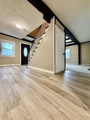 Empty room, Interior, Wood Texture Flooring