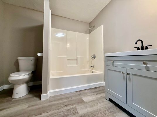 Bathroom, Interior, Wood Texture Flooring