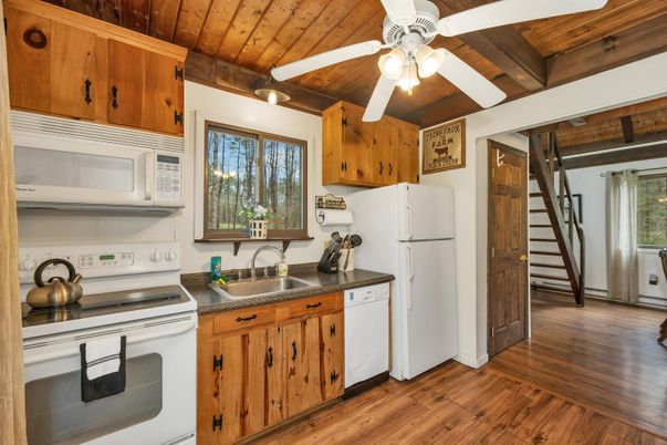 Interior, Kitchen, Wooden Beams, Wooden Ceilings, Wood Texture Flooring
