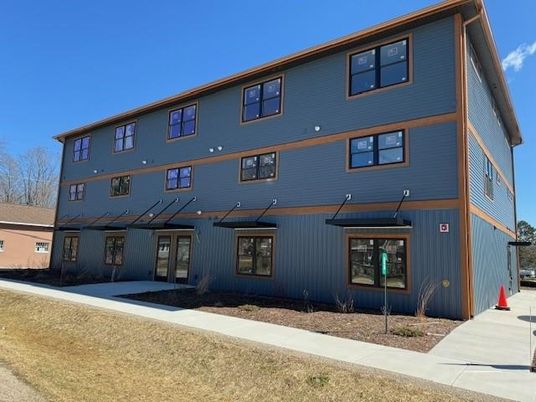 Exterior, Facade, Rowhouse