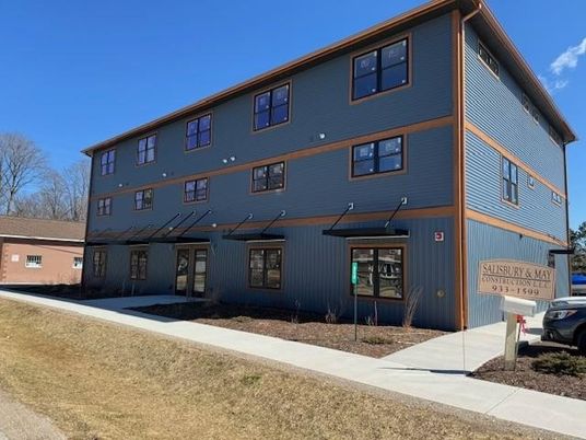 Attached, Exterior, Facade, Rowhouse