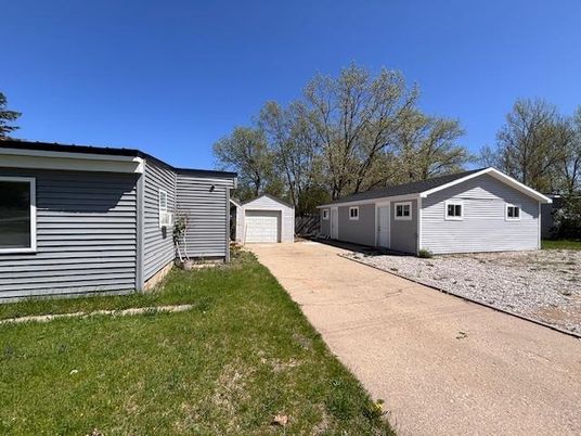 Backyard, Detached Garage, Exterior