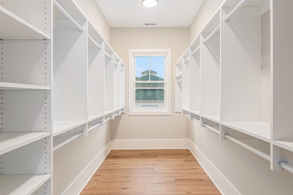 Interior, Recessed Lighting, Walk-in Closets, Wood Texture Flooring