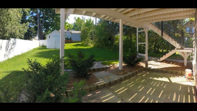 Backyard, Exterior