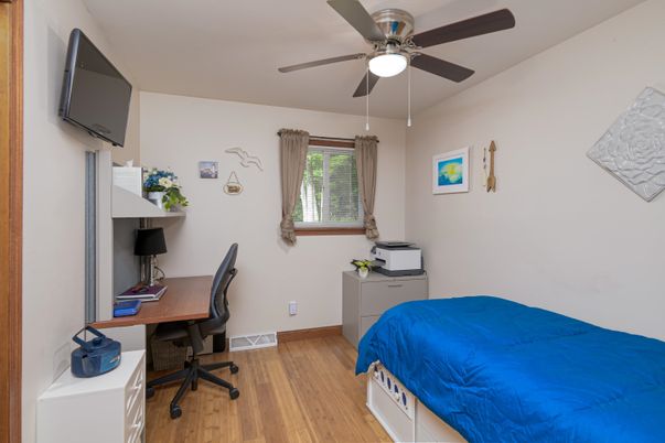Bedroom, Home Office, Interior, Wood Texture Flooring