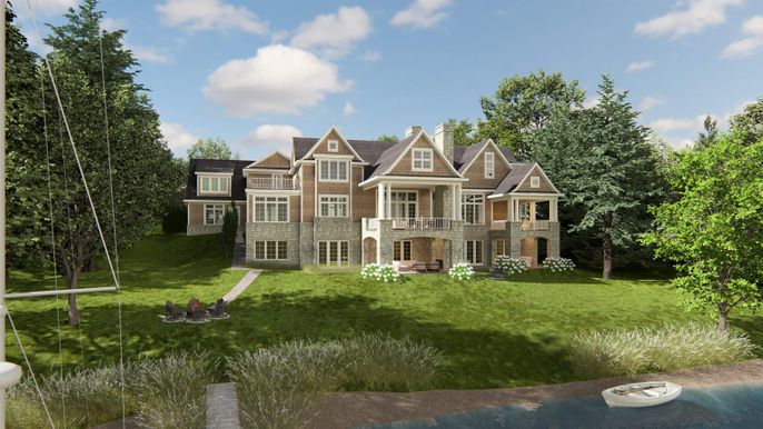 Backyard, Exterior, Facade, Brick Facade, Queen Anne Victorian