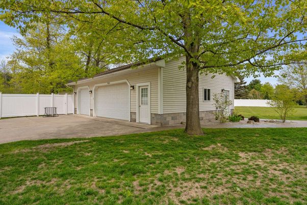 Backyard, Detached Garage, Exterior