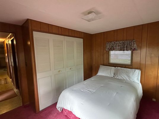 Bedroom, Interior, Wooden Walls