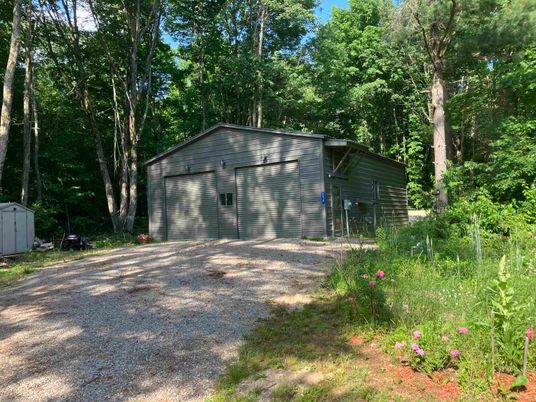 Backyard, Detached Garage, Exterior