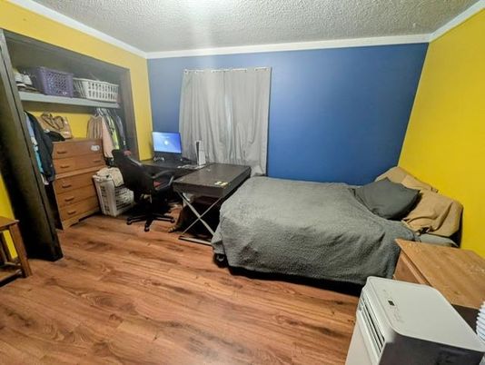 Bedroom, Home Office, Interior, Wood Texture Flooring