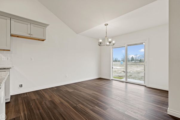 Chandelier, Empty room, Interior, Wood Texture Flooring