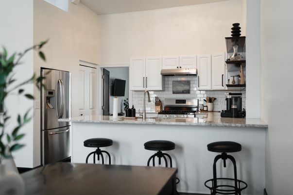 Interior, Kitchen, Stainless Steel Appliances